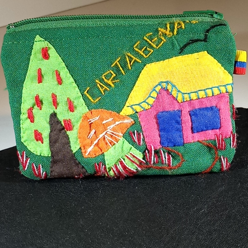Cartagena souvenir change purse